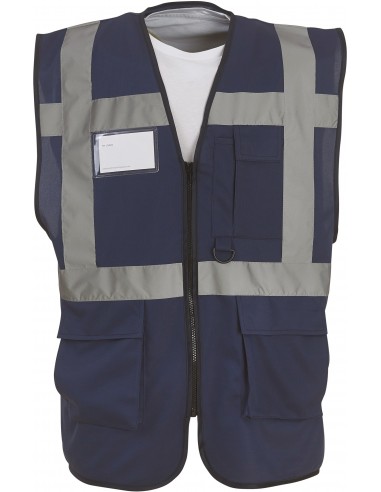 Gilet multifonction haute visibilité - YHVW801-Vestes / Bodies-Alchimistes