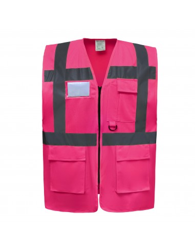 Gilet multifonction haute visibilité - YHVW801-Vestes / Bodies-Alchimistes