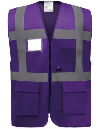 Gilet multifonction haute visibilité - YHVW801-Vestes / Bodies-Alchimistes