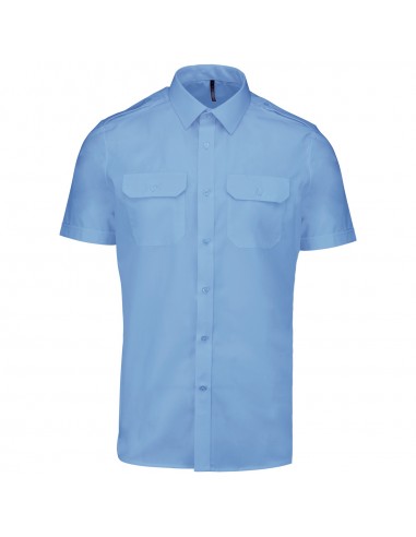 Chemise pilote manches courtes homme - K503-Chemises / pulls-Alchimistes