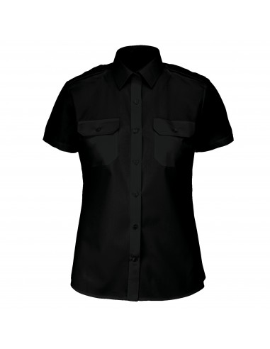 Chemise pilote manches courtes femme - K504-Chemises / pulls-Alchimistes