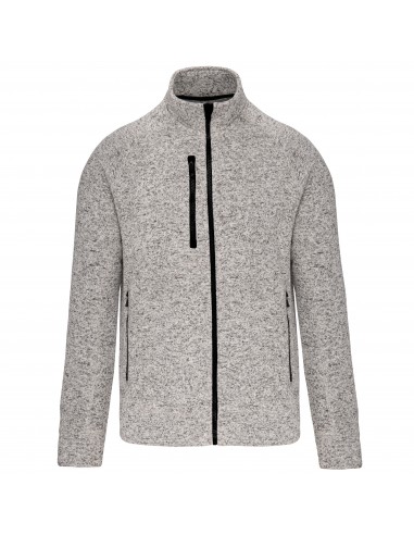 Veste zippée chinée homme - K9106-Vestes / Bodies-Alchimistes