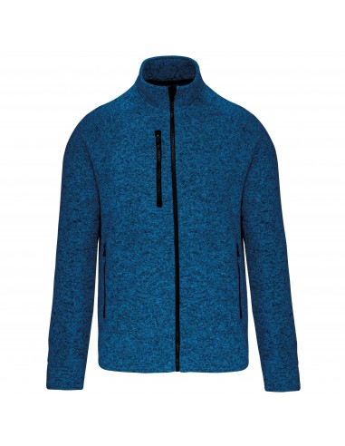 Veste zippée chinée homme - K9106-Vestes / Bodies-Alchimistes