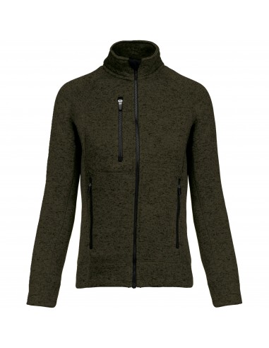 Veste zippée chinée femme - K9107-Vestes / Bodies-Alchimistes