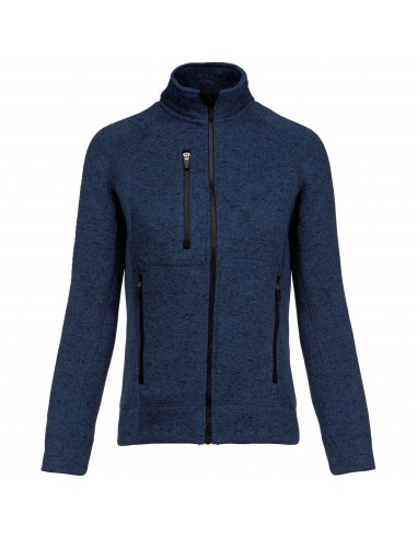Veste zippée chinée femme - K9107-Vestes / Bodies-Alchimistes