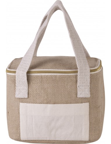 Sac isotherme en jute - petit modèle - KI0352-Shopping et plage-Alchimistes
