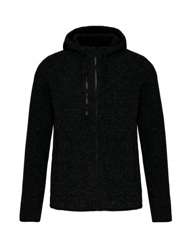 Veste à capuche chinée femme - PA366-Vestes / Bodies-Alchimistes