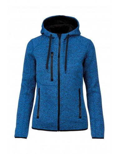 Veste à capuche chinée femme - PA366-Vestes / Bodies-Alchimistes