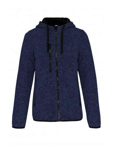 Veste à capuche chinée femme - PA366-Vestes / Bodies-Alchimistes