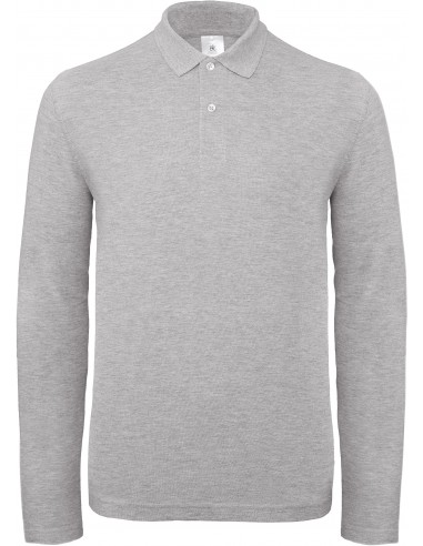 Polo homme ID.001 manches longues - CGPUI12-Polos-Alchimistes