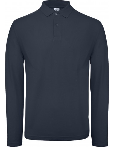 Polo homme ID.001 manches longues - CGPUI12-Polos-Alchimistes