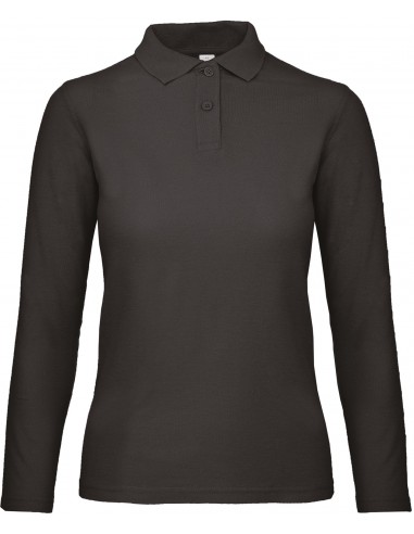 Polo femme ID.001 manches longues - CGPWI13-Polos-Alchimistes