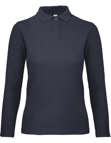 Polo femme ID.001 manches longues - CGPWI13-Polos-Alchimistes