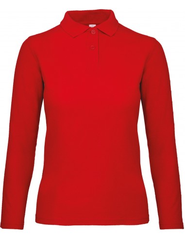 Polo femme ID.001 manches longues - CGPWI13-Polos-Alchimistes