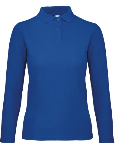 Polo femme ID.001 manches longues - CGPWI13-Polos-Alchimistes