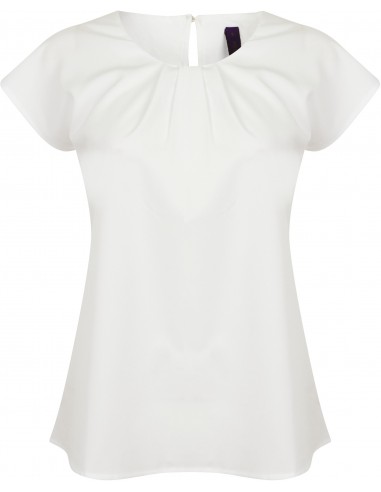 Top col plissé femme - H597-Vetements-Alchimistes