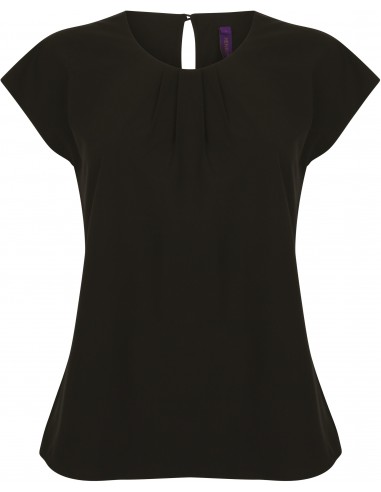 Top col plissé femme - H597-Vetements-Alchimistes