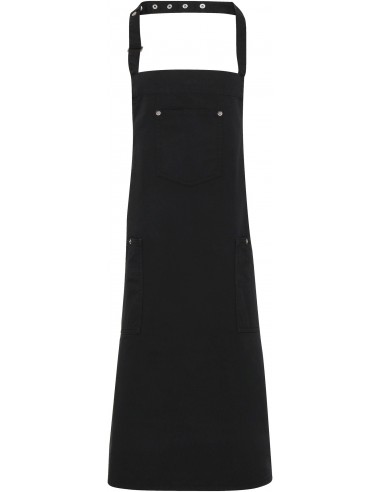 Tablier à bavette "Chino" - PR132-Maison-Alchimistes