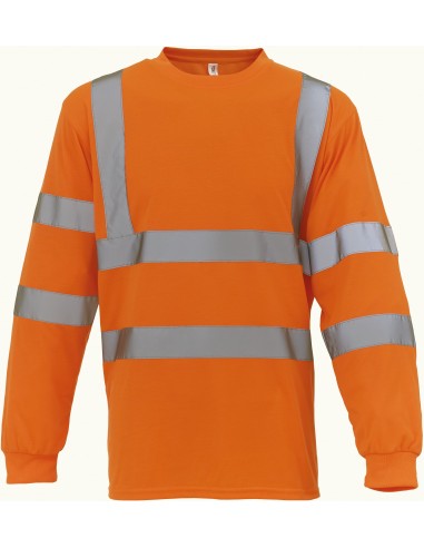 T-shirt haute visibilité manches longues - YHVJ420-T-Shirts-Alchimistes