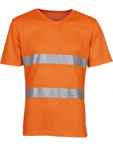T-shirt col V haute visibilité Top Cool - YHVJ910-T-Shirts-Alchimistes