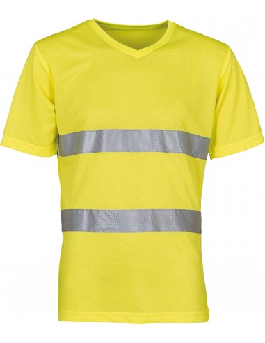 T-shirt col V haute visibilité Top Cool - YHVJ910-T-Shirts-Alchimistes