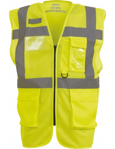 Gilet haute visibilité Top Cool "Management" - YHVW820-Vestes / Bodies-Alchimistes