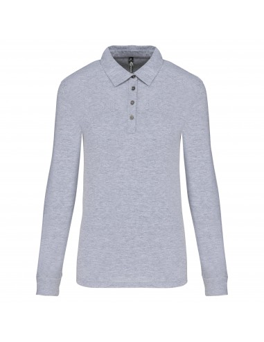Polo jersey manches longues femme - K265-Polos-Alchimistes