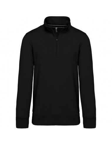 Sweat-shirt col zippé homme - K487-Sweat-Alchimistes