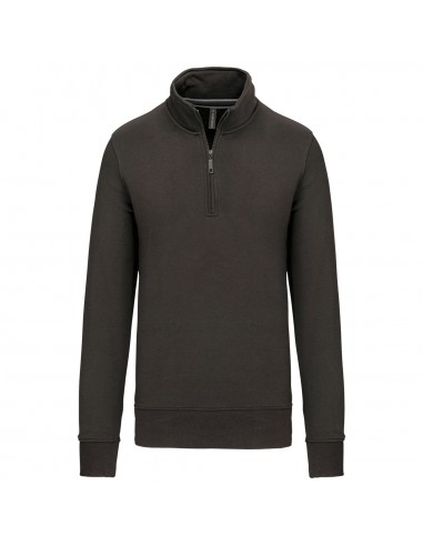 Sweat-shirt col zippé homme - K487-Sweat-Alchimistes