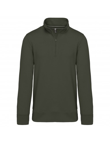 Sweat-shirt col zippé homme - K487-Sweat-Alchimistes