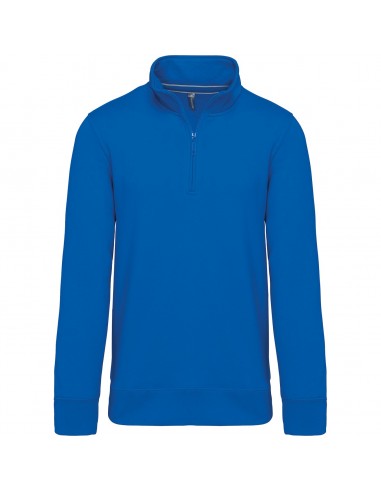 Sweat-shirt col zippé homme - K487-Sweat-Alchimistes