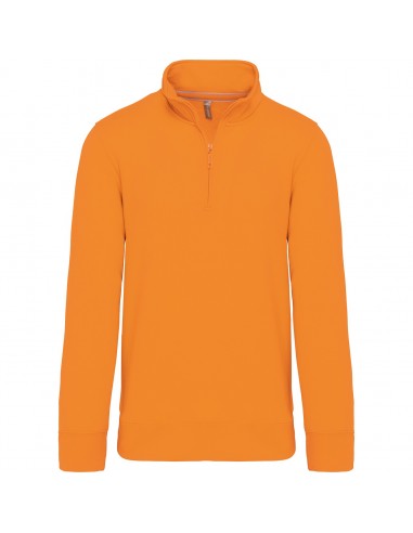 Sweat-shirt col zippé homme - K487-Sweat-Alchimistes