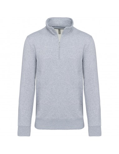 Sweat-shirt col zippé homme - K487-Sweat-Alchimistes