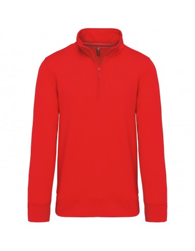 Sweat-shirt col zippé homme - K487-Sweat-Alchimistes