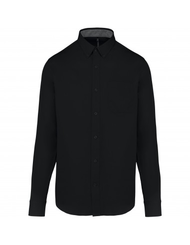 Chemise coton manches longues Nevada homme - K586-Chemises / pulls-Alchimistes