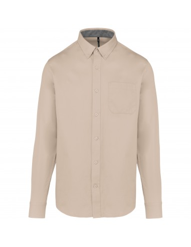 Chemise coton manches longues Nevada homme - K586-Chemises / pulls-Alchimistes