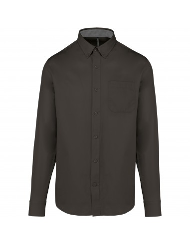 Chemise coton manches longues Nevada homme - K586-Chemises / pulls-Alchimistes