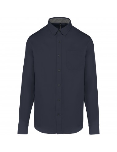 Chemise coton manches longues Nevada homme - K586-Chemises / pulls-Alchimistes
