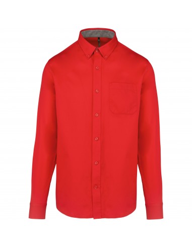 Chemise coton manches longues Nevada homme - K586-Chemises / pulls-Alchimistes