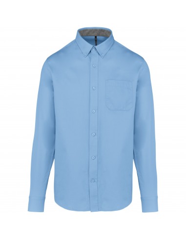 Chemise coton manches longues Nevada homme - K586-Chemises / pulls-Alchimistes