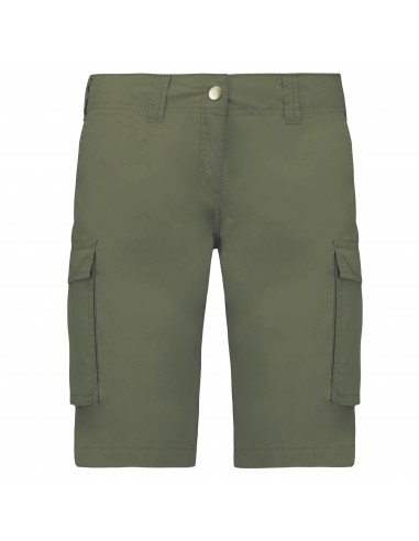 Bermuda léger multipoches femme - K756-Pantalons, Shorts et Jupes-Alchimistes