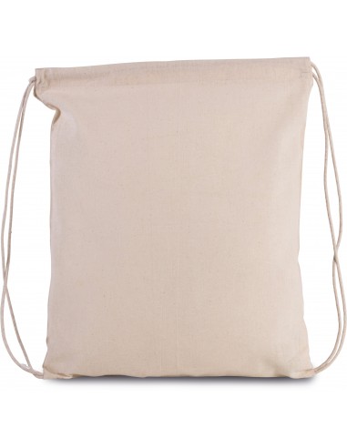 Petit sac à dos en coton bio avec cordelettes - KI0147-Sports et loisirs-Alchimistes