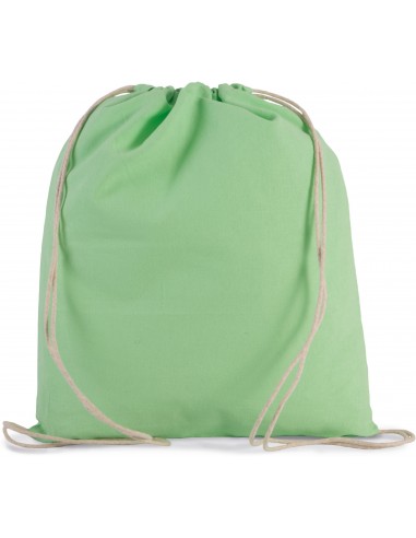 Petit sac à dos en coton bio avec cordelettes - KI0147-Sports et loisirs-Alchimistes