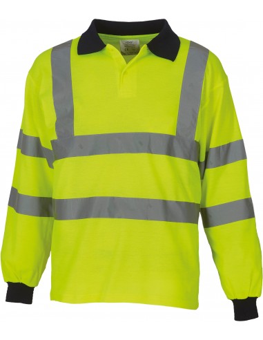 Polo manches longues haute visibilité - YHVJ310-Polos-Alchimistes