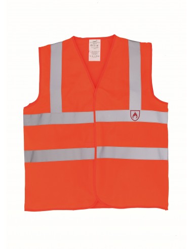 Gilet haute visibilité & LSF (chaleur et flamme) - YHVW100FR-Vestes / Bodies-Alchimistes