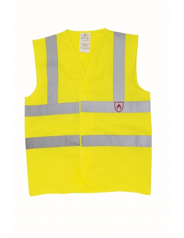 Gilet haute visibilité & LSF (chaleur et flamme) - YHVW100FR-Vestes / Bodies-Alchimistes