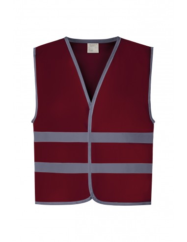 Gilet avec bordures et bandes réfléchissantes - YHVW102CH-Vestes / Bodies-Alchimistes