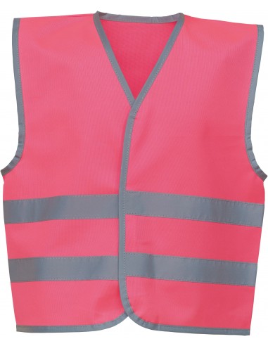 Gilet avec bordures et bandes réfléchissantes - YHVW102CH-Vestes / Bodies-Alchimistes