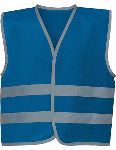 Gilet avec bordures et bandes réfléchissantes - YHVW102CH-Vestes / Bodies-Alchimistes