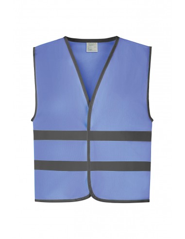 Gilet avec bordures et bandes réfléchissantes - YHVW102CH-Vestes / Bodies-Alchimistes